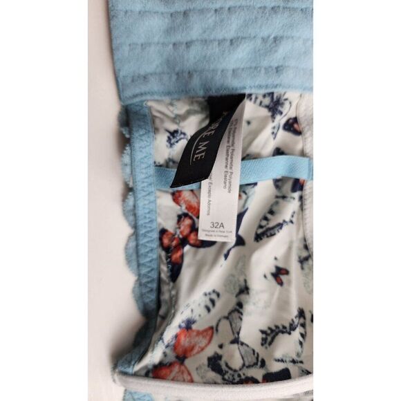 Adore Me Blue Butterflies 32A Bustier - Picture 5 of 6